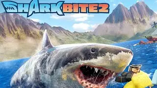 SharkBite 2 Update! FREE SHARK BOAT and HELICOPTER Roblox