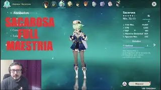 Aumenta tu daño en Genshin Impact - Sacarosa a maestria elemental