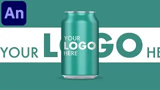 Product Motion Beer Can Animation in Adobe Animate | Tutorial (FREE Project File)