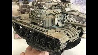 Building the Dragon Models Magach 3 with ERA Armor ( M48 )