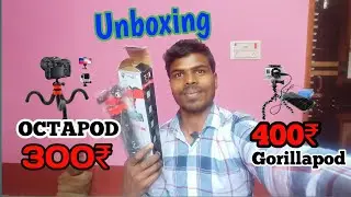 OCTAPOD Unboxing and review video || Gorilla Tripod unboxing 2024  Hindi 2024 | #trending