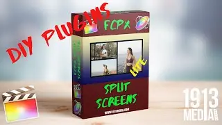 MAKE YOUR OWN SPLIT SCREEN PLUGIN FOR FINAL CUT PRO | Apple Motion 5 Tutorial