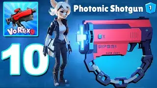 Vortex 9 - Gameplay Walkthrough Part 10 - Photonic Shotgun (Android Games)