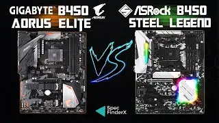 Gigabyte B450 Aorus Elite vs Asrock B450 Steel Legend