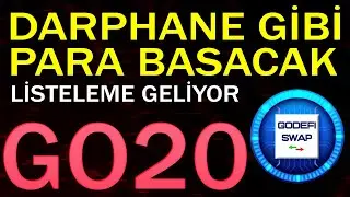 GO20 COİN LİSTELEME SIRASINA GİRDİ? BU YIL PARA BASACAĞIMIZ YIL OLACAK?