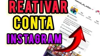 REATIVAR CONTA DO INSTAGRAM DESATIVADA EM 2024 (nova atualização)