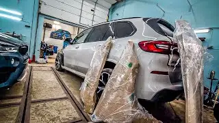 Первый выезд на BMW из столба. Ваня держись!