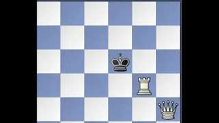 Check Mate with Queen and Rook against King