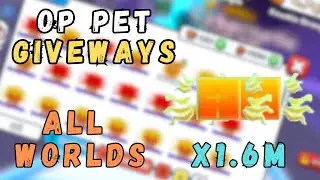 Giving Away OP Pets [Arm Wrestling Simulator]