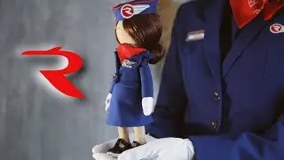 Rossiya Airlines - Handmade Doll (Vitaly Raw Edition)