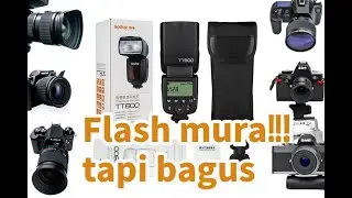 Flash 600 ribuan Godox TT 600 ( cocok untuk studio foto )