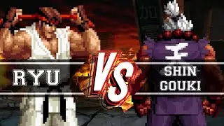 MUGEN: Ryu vs Shin Gouki