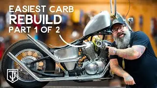 Motorcycle Carb Rebuild - Honda Shadow 600 & 750 Part 1 of 2