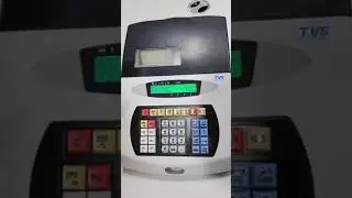 Billing Machine TVS PT262 Billing Machine PT 262 TVS Billing Machine Billing Restaurant Bill Machine