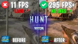 Hunt Showdown 1896 - Best PC Optimization for MAX FPS & Visibility 🔧| Best Settings ✅