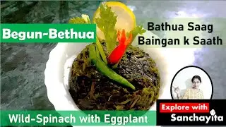 Superfood Alert! Bathua Saag Recipe with Baingan | Bathua saag ke fayde | Bathua Special