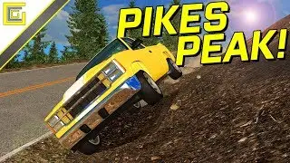 PIKES PEAK MIT LENKRAD! I BeamNG Drive Crashes 