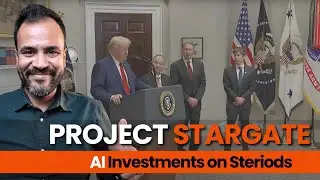 Trump's $500B Stargate AI Initiative with SoftBank, Oracle & OpenAI