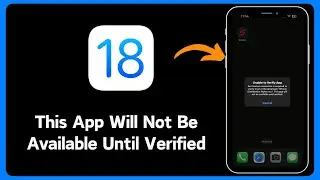 Fixed✔️: This App Will Not be Available Until Verified | Unable to Verify App | Scarlet