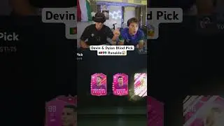 Devin & Dylan Blind pick 🇵🇹99 Ronaldo😱