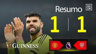 Resumo | Man United 1 - 1 Arsenal | Premier League 24/25