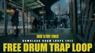 Free Trap Drum Loop - fast tempo