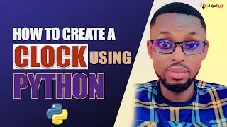How to create a clock using python [Learn Tkinter]
