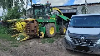 Кормушка John Deere 7250-Підготовка до продажу комбайна! Усунення маленьких недоліків