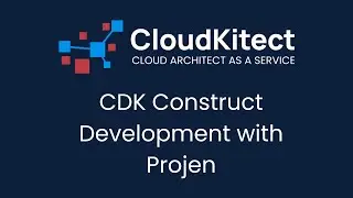 Build CDK Construct Projects with Projen, GitHub and Gitflow DevOps