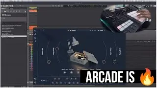 ARCADE is Fire! Maschine + @Outputsounds  Arcade Beat Making!