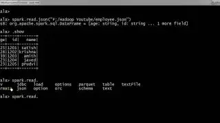 How to read JSON and CSV file data in spark 2.0- Spark interview question