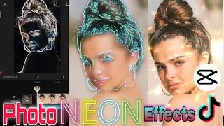 How to edit Photo NEON Effects using Capcut App. ll Create Neon light Effects Try this...