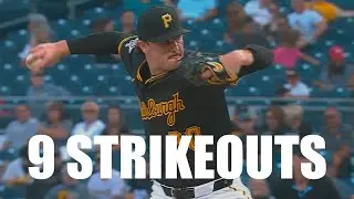 Paul Skenes Strikes Out 9 in 6 Shutout Innings vs Reds!