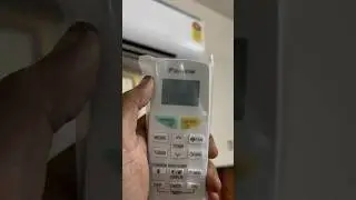 Daikin ac remote function and features