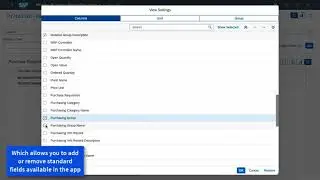 Using Smart Table Personalization in your SAP Fiori apps