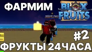 МЫ ФАРМИЛИ ФРУКТЫ НА ВИПКЕ 24 ЧАСА! #2 | Blox Fruits