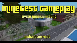 Minetest Gameplay EP430 Aquarium Build
