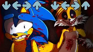 Sonic EXE ALL PARTS Friday Night Funkin be like VS Sonic + Ben 10 - FNF