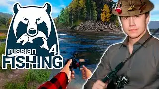 Ликс играет в Russian Fishing 4