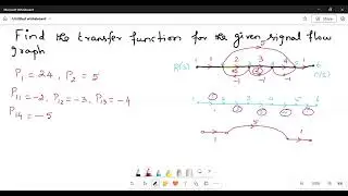 Transfer Function Calculation from Signal Flow Graph