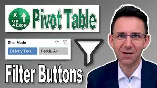 Pivot Table Filter with Click Button - Pivot Table Slicers vs Filters