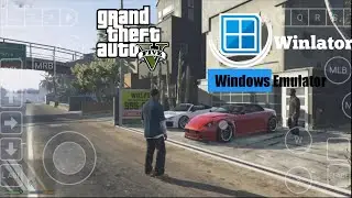 GTA V Gameplay (HD) Winlator (Windows Emulator) Android