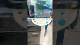 Konica Minolta Bizhub 283  after service demo