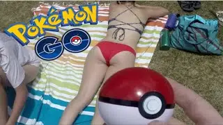 Pokemon GO In Real Life (Throwing Pokeballs at Randoms)