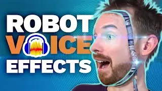 How to Make a Cool ROBOT VOICE!! - Beginner Audacity Tutorial 2025 - Creative Audio