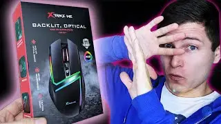 БЮДЖЕТНАЯ ИГРОВАЯ МЫШЬ | ОБЗОР XTRIKE ME GAMING BACKLIGHT GM-414 С RGB ПОДСВЕТКОЙ