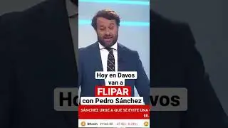 “Hoy en Davos van a flipar con España”. Jose Vízner #davos #españa #pedrosanchez #negociostv