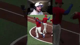 Vlad Jr with the DISRESPECTFUL batflip! 