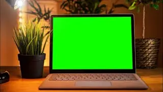 Laptop Green Screen video HD footage no copyright