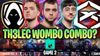 GIANTX SACA EL SÚPER COMBO CON TH3ANTONIO! | TH vs GX Game 2 LEC PLAYOFFS 2024 ESPAÑOL LVP